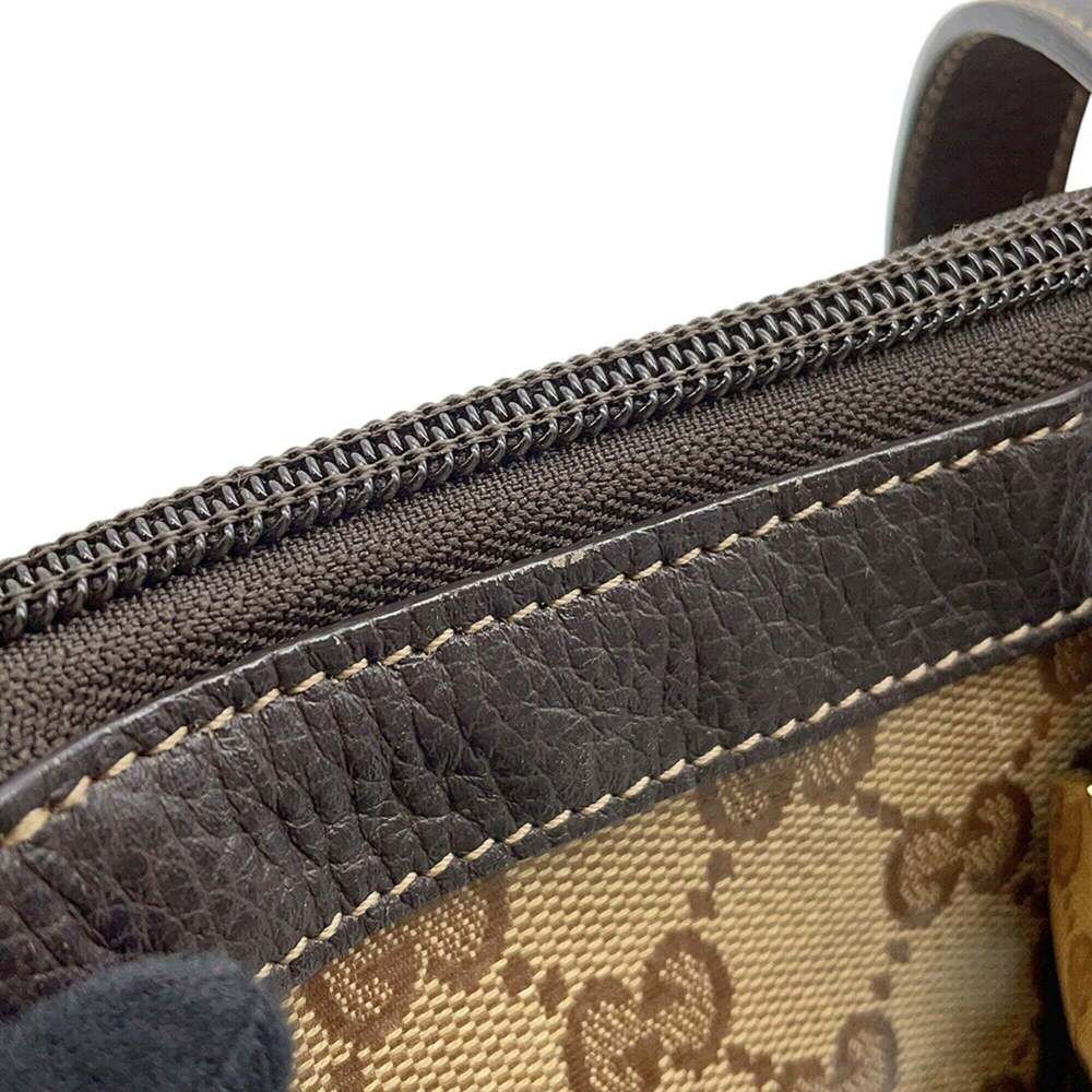 GUCCI Brown Leather Shoulder Bag - Picture 7 of 15